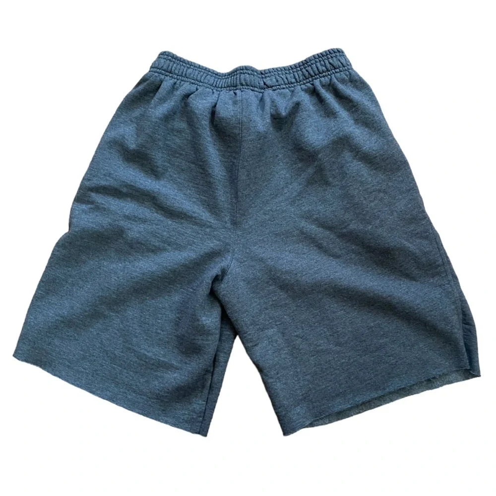 Champion Men’s Cut Off Sweat Pants Shorts Dark Gray Large